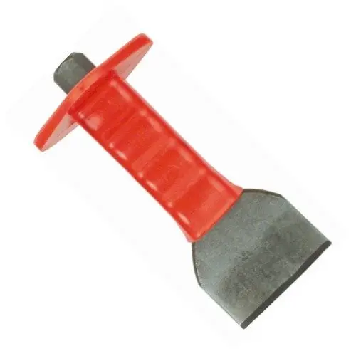 Mayhew Select 35705 Hand-Guarded Mason Chisel — 2-1/4″ x 7-3/4″, Safety-Focused Design