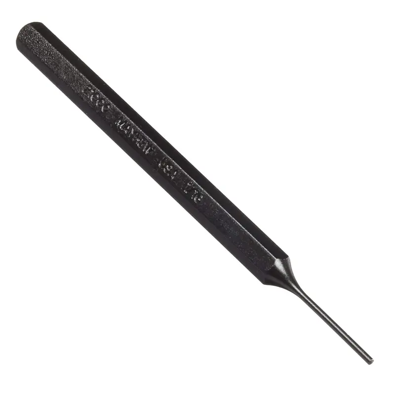 Mayhew Tools 21000 SAE 1/16″ Pin Punch – 4″ OAL, Black Oxide Coated
