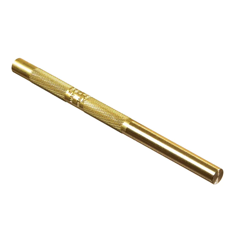 Mayhew Tools 25074 Brass Drift Punch – 1/4″ (6 mm) x 4″