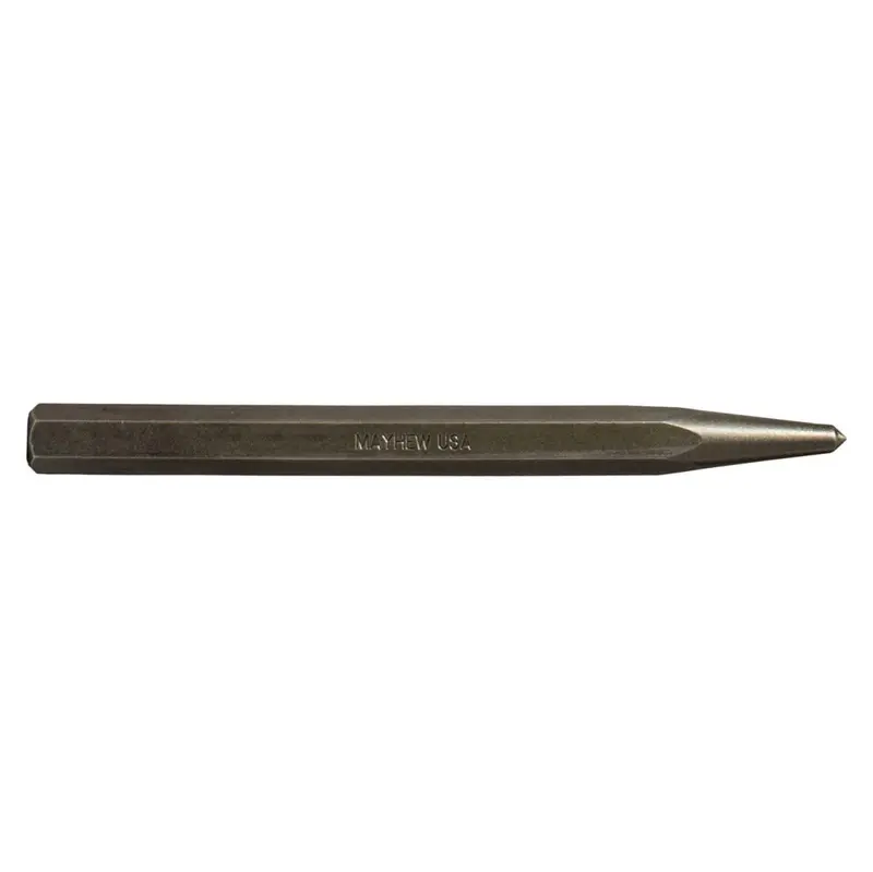 Mayhew Tools 74001 5/16″ Center Punch – Shot Blast, 5/32″ Point