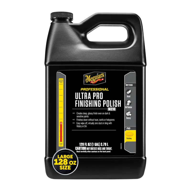 Meguiar’s M211 Mirror Glaze Ultra Pro Finishing Polish – 1-Gallon Professional-Grade Paint Refinement Formula