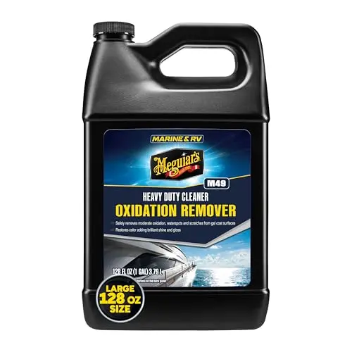 Meguiar’s M4901 Marine/RV Oxidation Remover – Gel Coat & Fiberglass Restorer (1 Gal)