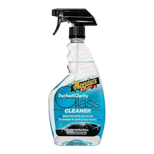 Meguiar’s Perfect Clarity Glass Cleaner – 24 oz. Streak-Free Auto Window Cleaner