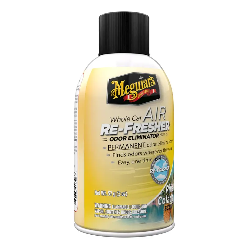 Meguiar’s Whole-Car Air Freshener – Pina Colada Odor Eliminator (2 oz)