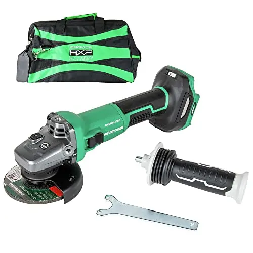 Metabo HPT 36V MultiVolt 4.5-Inch Angle Grinder – Bare Tool, Brushless Motor