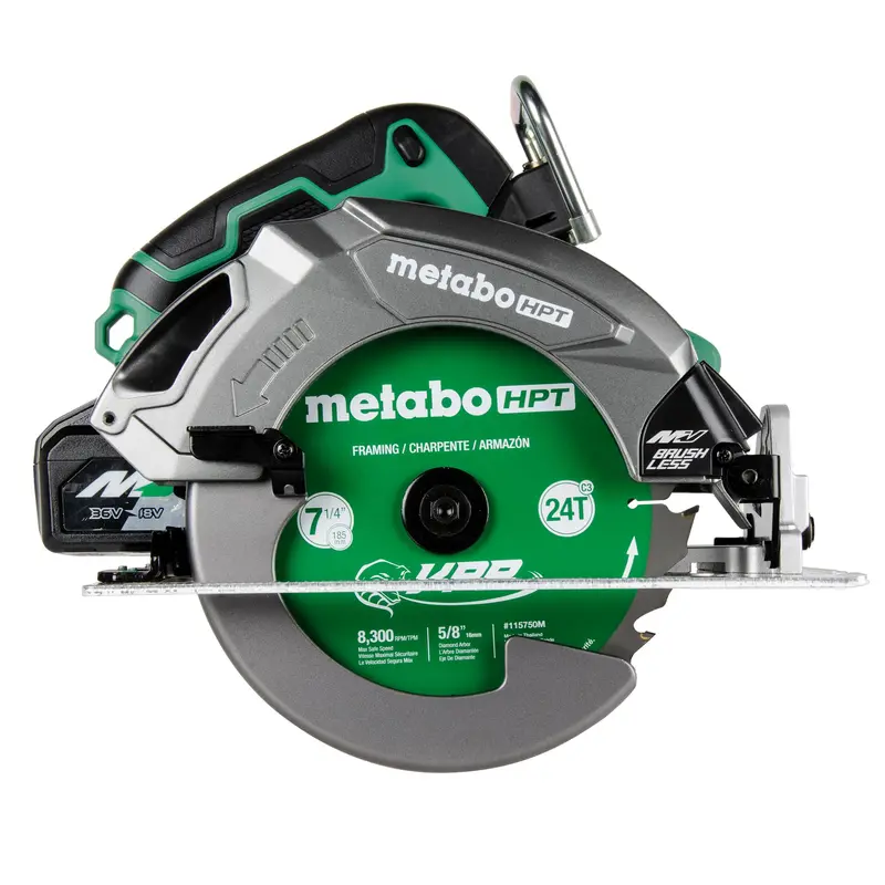 Metabo HPT C3607DB 36V MultiVolt 7-1/4″ Circular Saw with Torque Boost Technology
