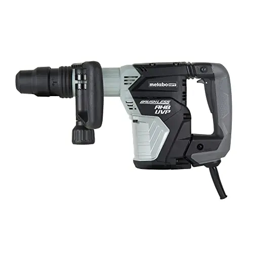Metabo HPT H45MEY SDS-Max Demolition Hammer – 27 lb, Brushless AC Motor, Vibration Control