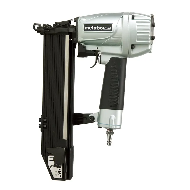 Metabo HPT N5021A 15/16″ Wide Crown Pneumatic Stapler – 16-Gauge, 5/8″–2″ Staples for Roofing & Housewrap