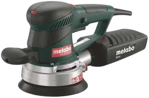 Metabo HPT SXE 450 TurboTec Disc Sander – 350-Watt Electronic Speed Control, Dust-Optimized Design