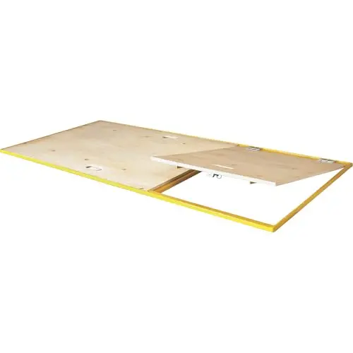 Metaltech I-CISPT Scaffolding Platform – 67″W x 29″D Industrial-Grade Steel Deck with Integrated Trap Door