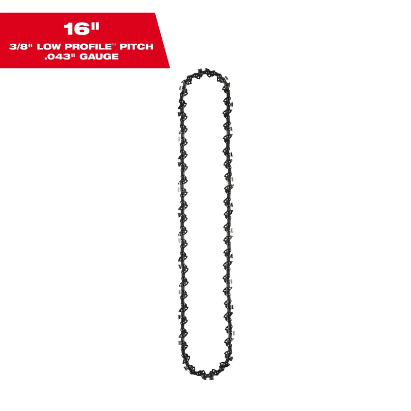 Milwaukee 49-16-2715 16-Inch Chainsaw Chain – OEM Replacement