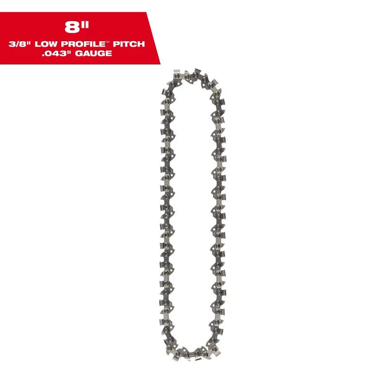 Milwaukee 49-16-2750 8-Inch Pruning Saw Chain – Replacement