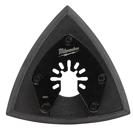 Milwaukee 49-25-2001 Triangle Sanding Pad for Orbital Sanders – 3-1/2 Inch