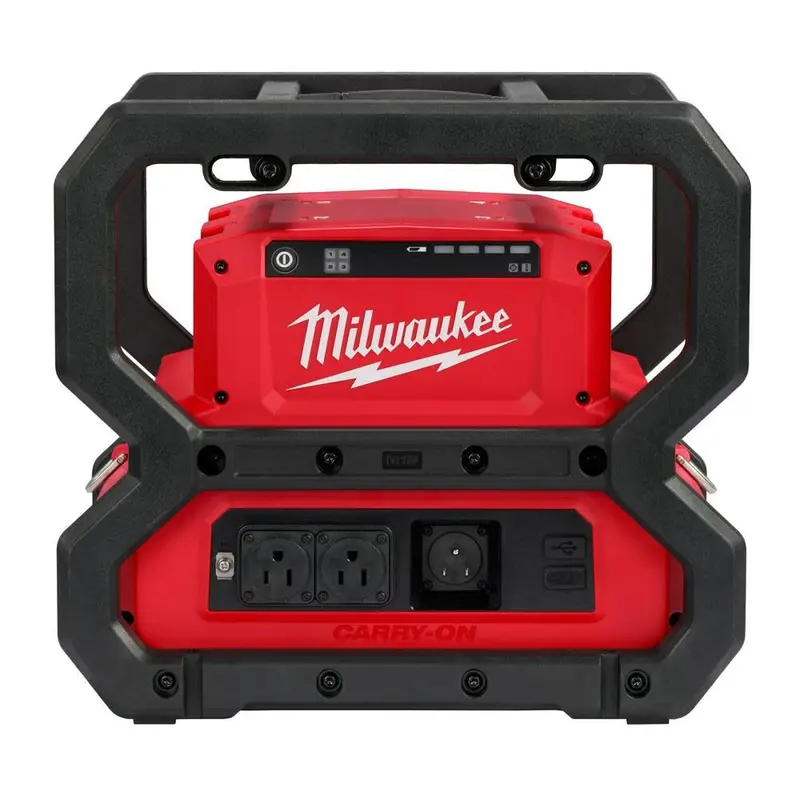 Milwaukee M18 CARRY-ON Dual-Output Power Supply – 3600W Peak / 1800W Continuous