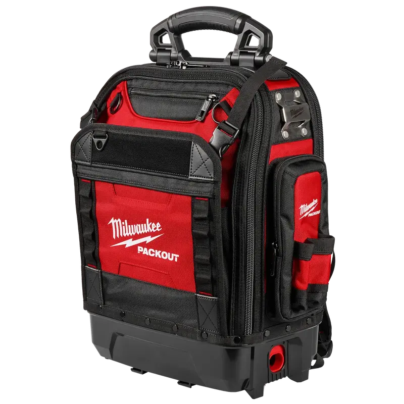 Milwaukee PACKOUT Structured Backpack – Heavy-Duty Jobsite Carrier