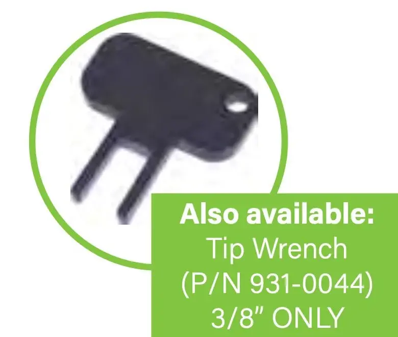 Mk Products 3/8" Contact Tip Wrench – Ergonomic Hex Tool For Mig Guns (931-0044) 1
