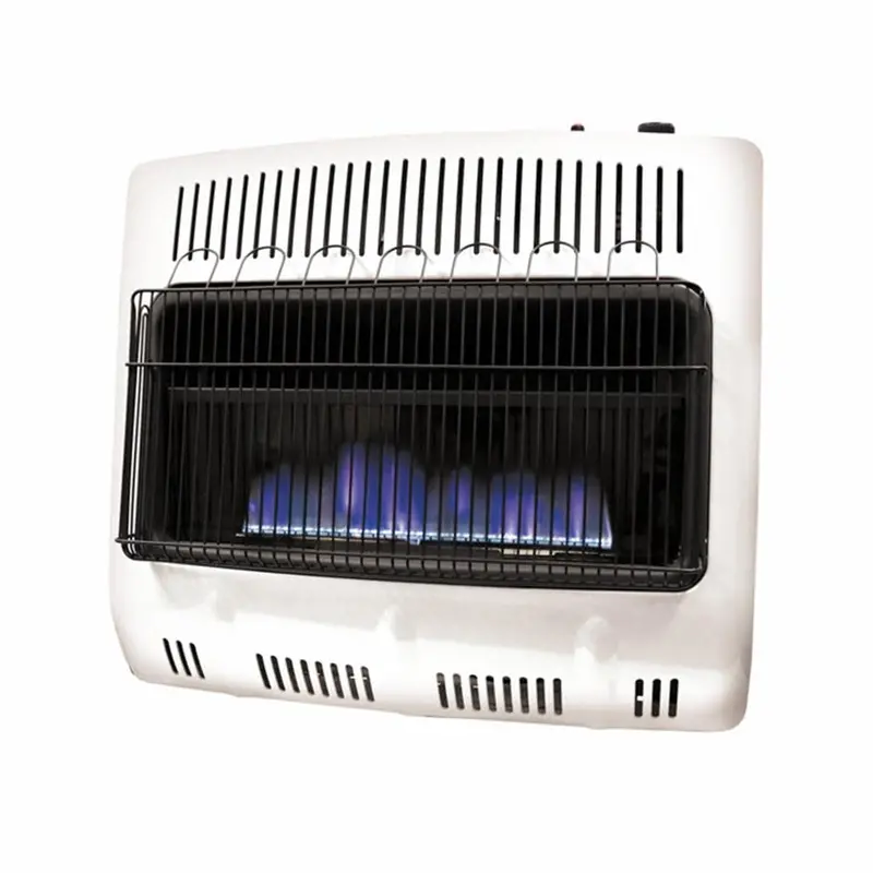 Mr. Heater F299730 Dual-Fuel Vent-Free Heater – 30,000 BTU Blue Flame, Propane or Natural Gas Compatible