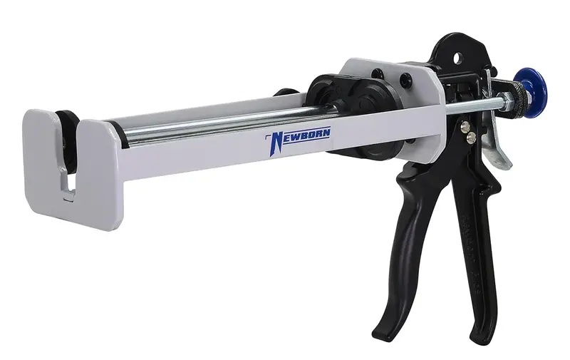 Newborn Dual-Cartridge Epoxy Dispenser: 22-Ounce Capacity, Adjustable 1:1 or 2:1 Mix Ratio