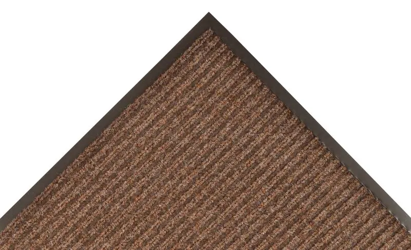 NoTrax Heritage Rib Indoor Entrance Mat – 2′ x 3′, Brown Carpeted Commercial Grade Entry Rug