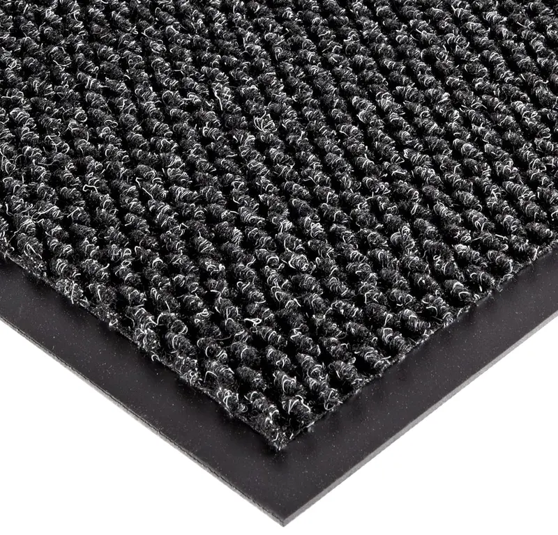 Notrax Polynib Charcoal Entrance Mat – 3 ft × 5 ft Durable Indoor/Outdoor Floor Mat