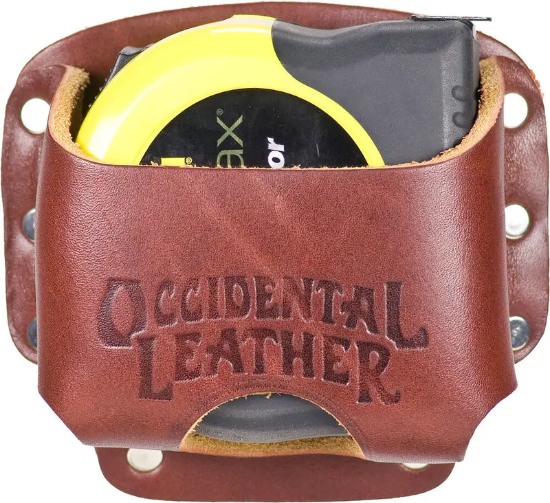 Occidental Leather 5046 Clip-On Tape Measure Holster for Belt or Pocket