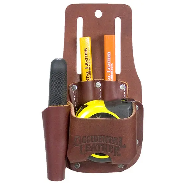 Occidental Leather 5047 Multi-Tool Belt Pouch for Tape Measures & Utility Knives