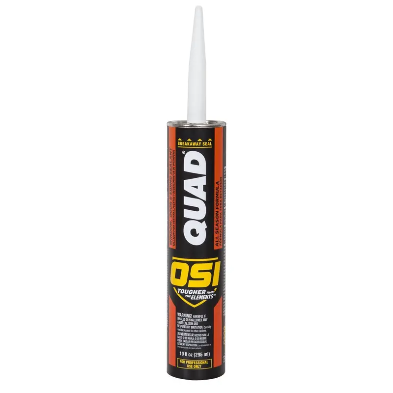 OSI QUAD Red Window, Door & Siding Sealant – 10 fl oz Cartridge, ASTM C920