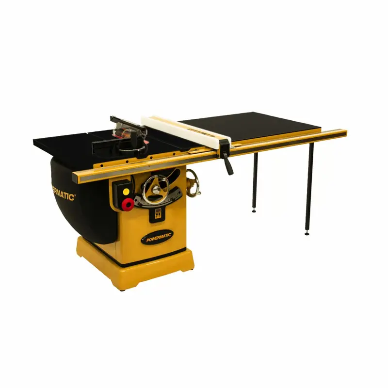 Powermatic PM2000T 10-Inch ArmorGlide Tablesaw with 50-Inch Rip Extension Table – 5HP, 3-Phase, 460V