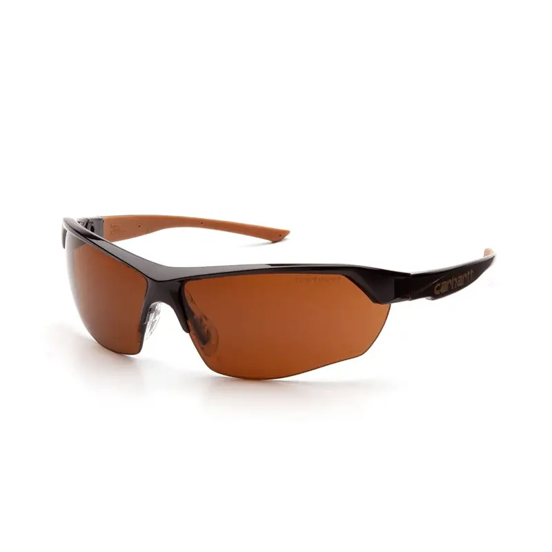 Pyramex Carhartt Braswell Anti-Fog Safety Eyewear with Durable Wraparound Design