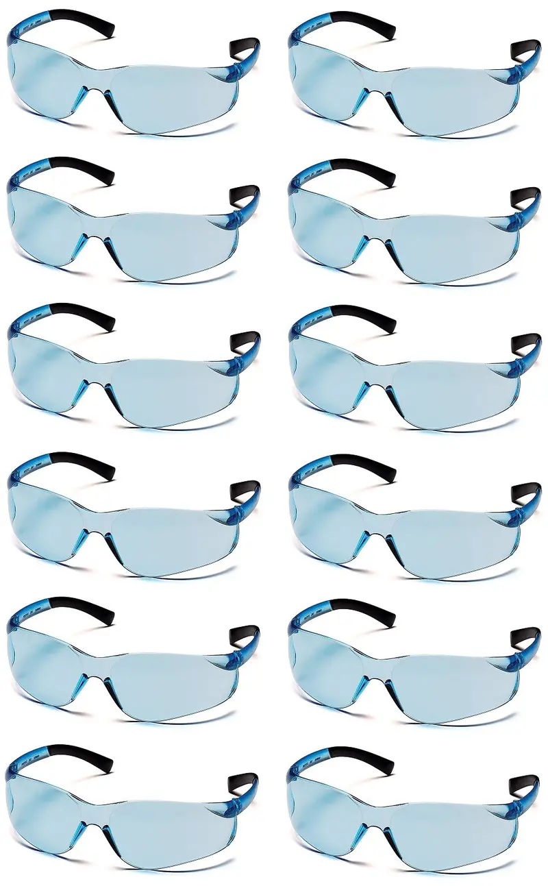 Pyramex S2560S Infinity Blu Z-Tek Safety Glasses – Anti-Fog, Lightweight Design (Case of 12)