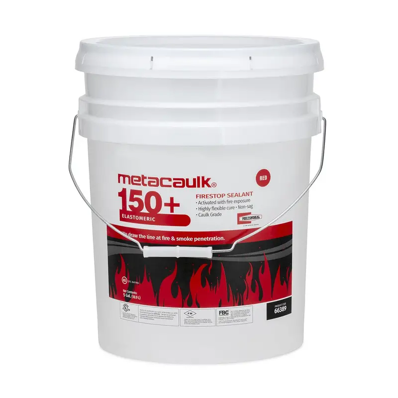 RectorSeal Metacaulk MC 150+ Firestop Sealant — 5-Gallon Red Pail
