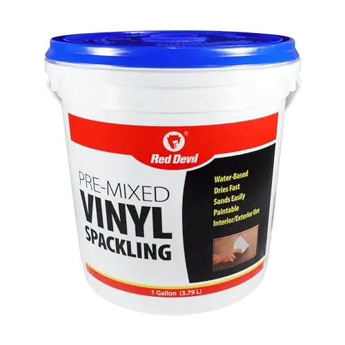 Red Devil Pre-Mixed Vinyl Spackling Compound — Ready-to-Use White Formula