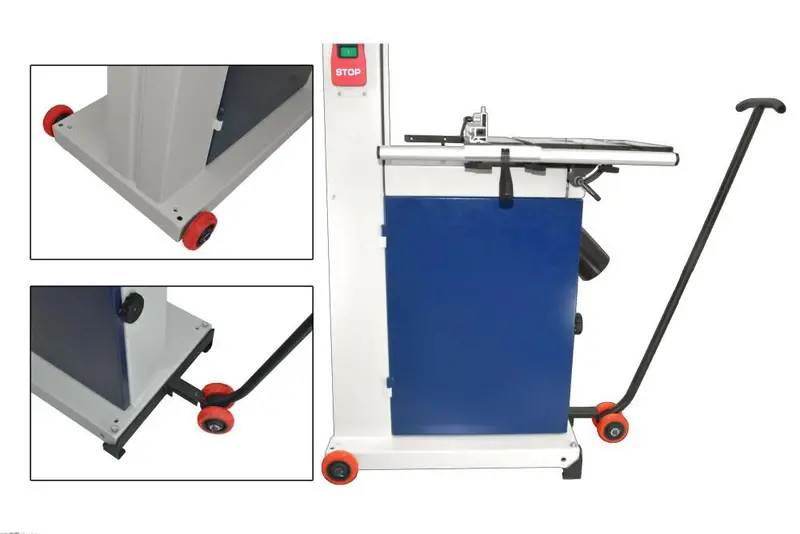 RIKON 13-345 Mobility Kit for 14-Inch Band Saw – Casters, Handle & Mounting Hardware