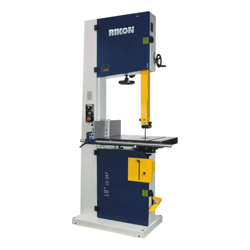 RIKON 18-Inch Professional Bandsaw with 19-Inch Resaw Capacity, Tool-Free Blade Guides, and 4-HP Motor