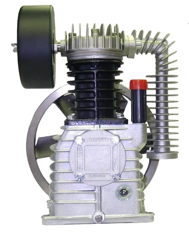 Rolair K17 Single-Stage Air Compressor Pump – Cast-Iron Construction with Flywheel