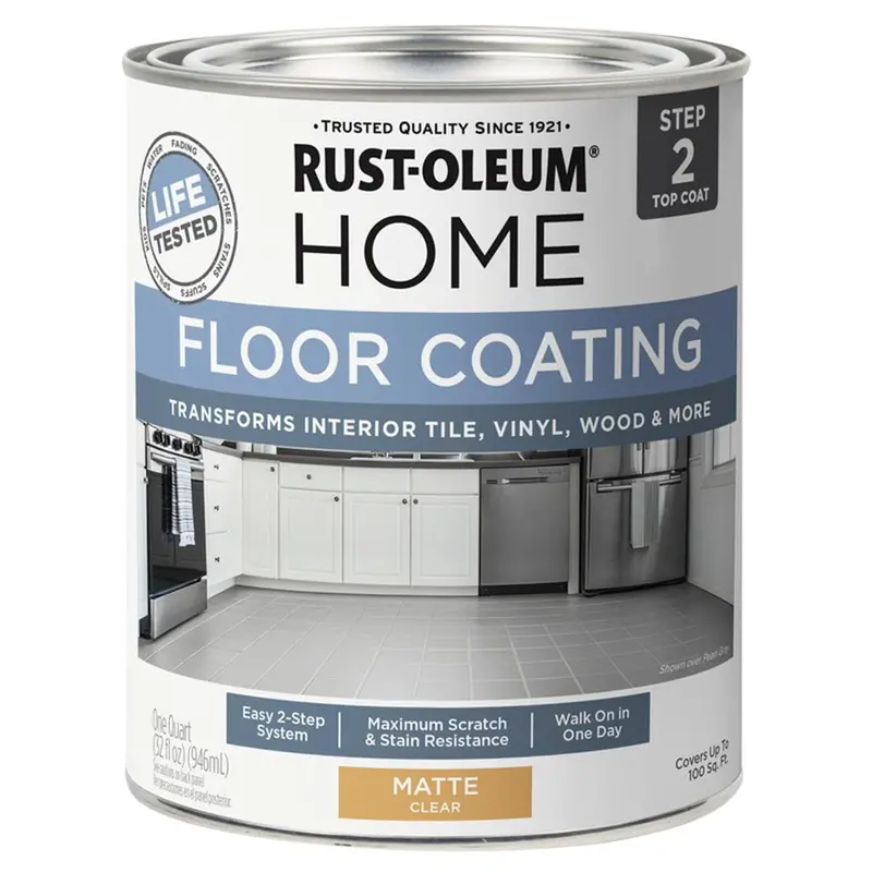 Rust-Oleum Water-Based Clear Interior Floor Topcoat – 358871