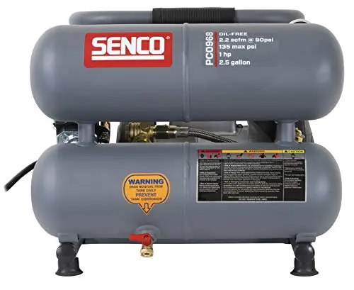 SENC0 1.5 HP Peak 2.5-Gallon Portable Air Compressor