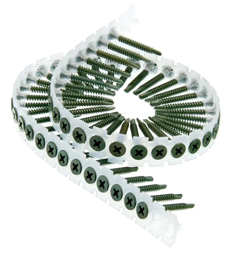Senco 06C125WK 6-Gauge Collated Drywall Screws for Heavy-Gauge Steel – 1-1/4″ Length, 1000-Pack