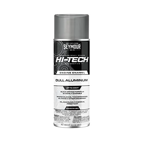 Seymour EN-71 Dull Aluminum Engine Spray Paint — 12 oz Can