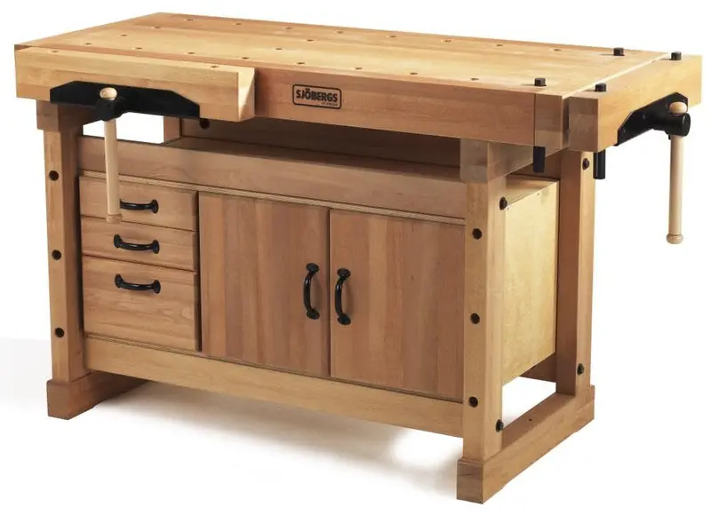 Sjobergs Elite 1500 Workbench with SM03 Integrated Storage Cabinet