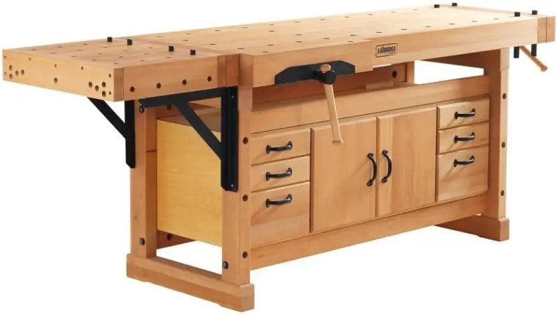 Sjobergs Elite 2500C Modular Workbench System – Includes SM04 Cabinet & Full Accessory Kit