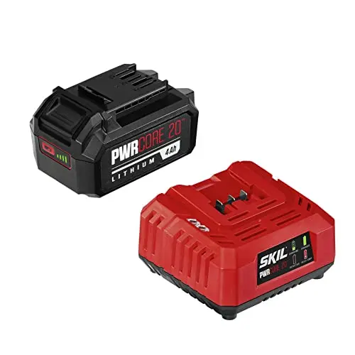 SKIL PWR CORE 20V Battery and Charger Starter Kit