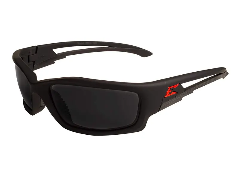 Smoke-Lens Safety Glasses with Black Frame – ANSI Z87.1 Certified Eye Protection