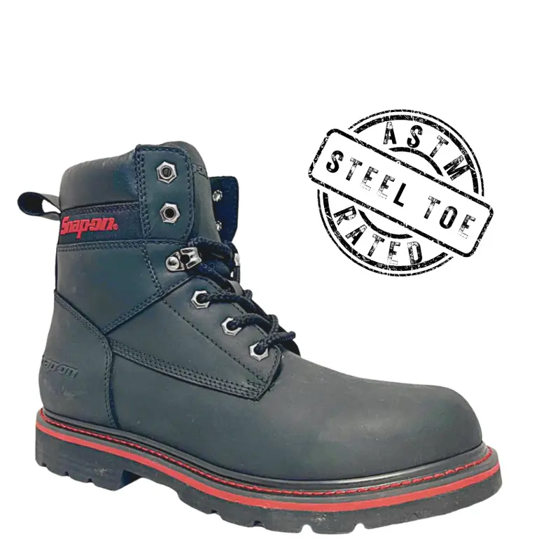 Snap-on Super V6 Steel Toe Work Boot – 6-Inch Premium Safety Boot
