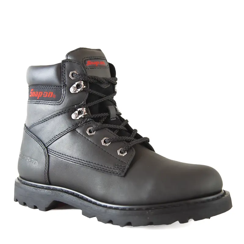 Snap-on Super V6 Work Boot – 6-Inch Steel Toe Safety Footwear