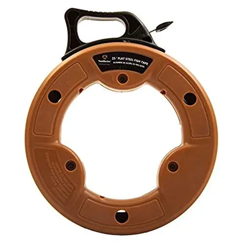 Southwire 6-Foot Flat Steel Fish Tape for Electrical Conduit