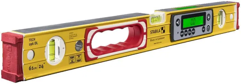 STABILA 39524 24-Inch TECH 196 DL Digital Laser Spirit Level