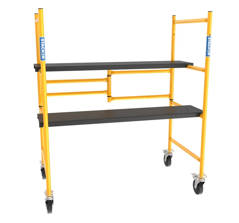 Stacker S-IRS400 – 4-Foot Portable Scaffold Platform – 500 lb Capacity for Indoor DIY Projects