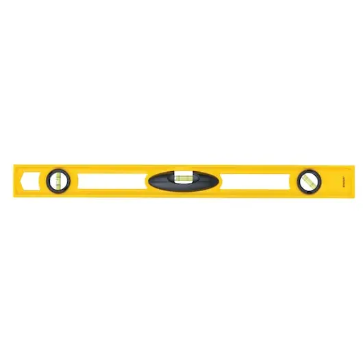 Stanley 42-468 24″ Professional Level — High-Impact ABS Body, Accurate Vial Alignment