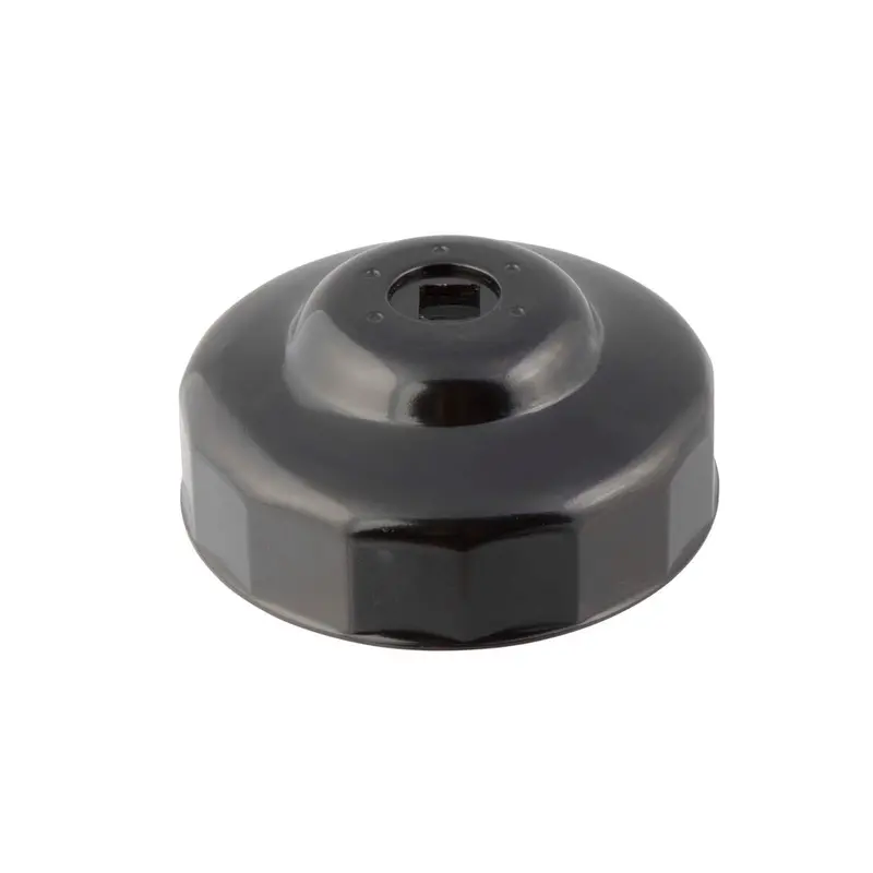 Steelman 06128 90mm × 15-Flute Oil Filter Cap Wrench — 3/8″ Drive, Low-Profile Design